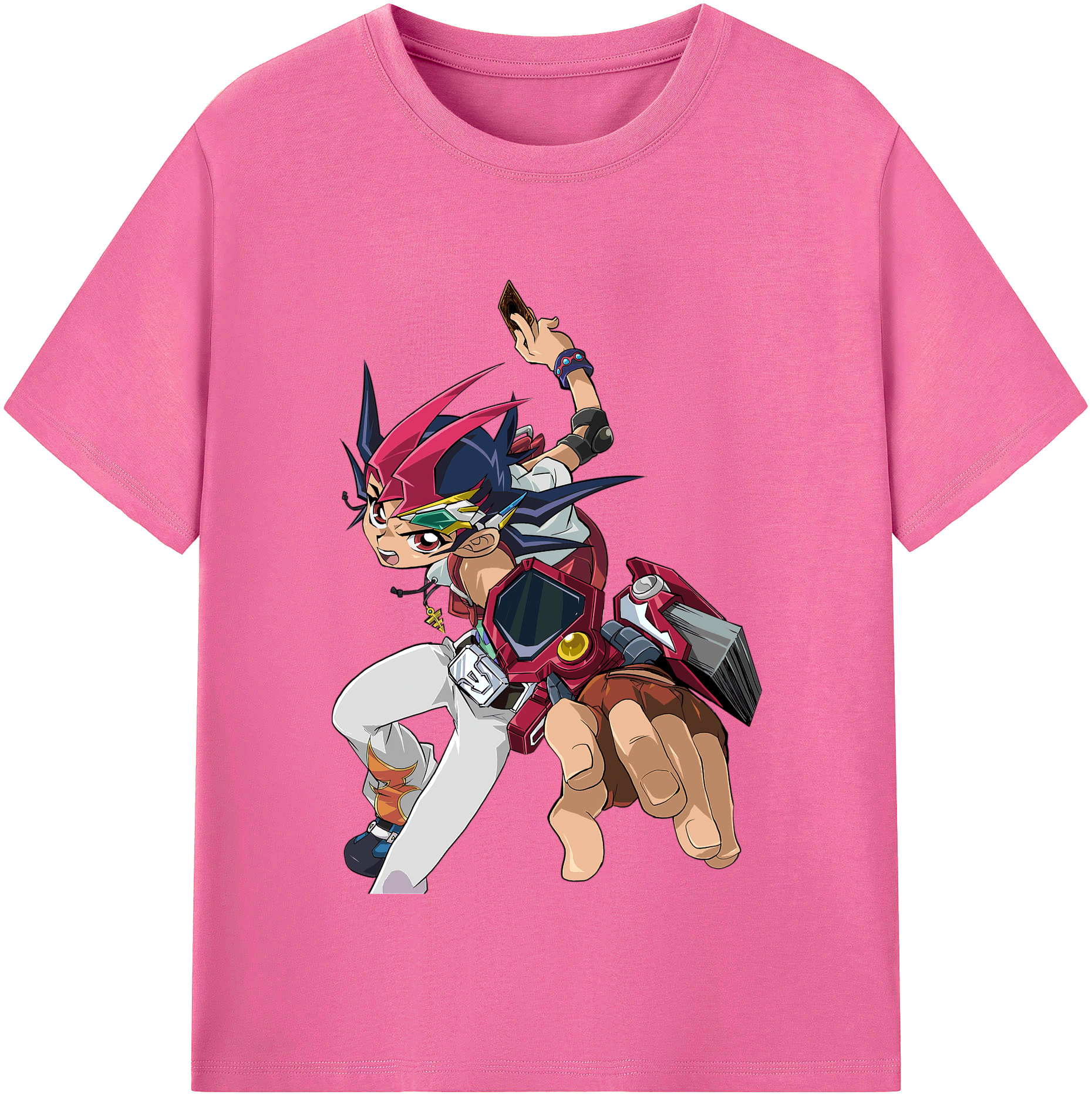 （画像用） 遊☆戯☆王 Yu-Gi-Oh! レディースカジュアルプリントTシャツ（綿100％）